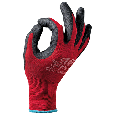 Guanto SIR REDDY da lavoro nylon col. rosso